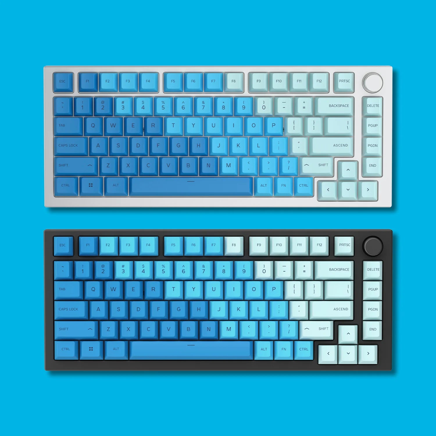 Glorious PBT Caribbean Ocean Key Caps Glorious PBT Caribbean Ocean Key Caps